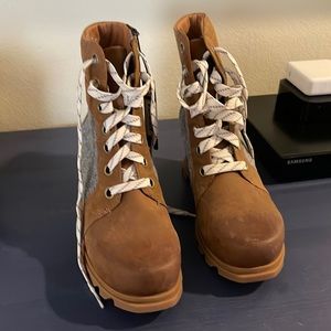 Leather Sorel Platform Boots